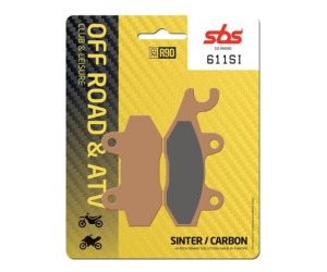 Тормозные колодки SBS Sport Brake Pads, Sinter/Carbon 611SI